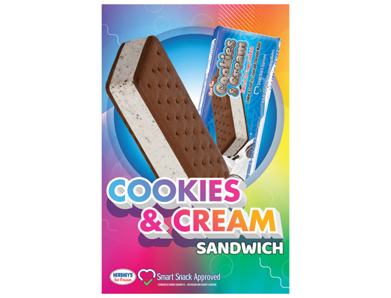 11x17 Cookies & Cream Sandwich Poster