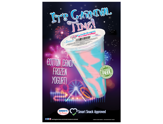 11x17 Cotton Candy Twister Cup Poster