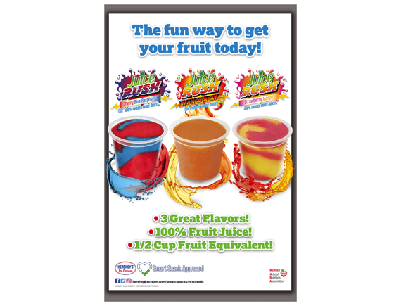 11x17 Juice Rush Cups Poster