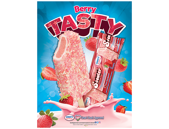 18x24 Strawberry Scooter Crunch Bar Poster 2
