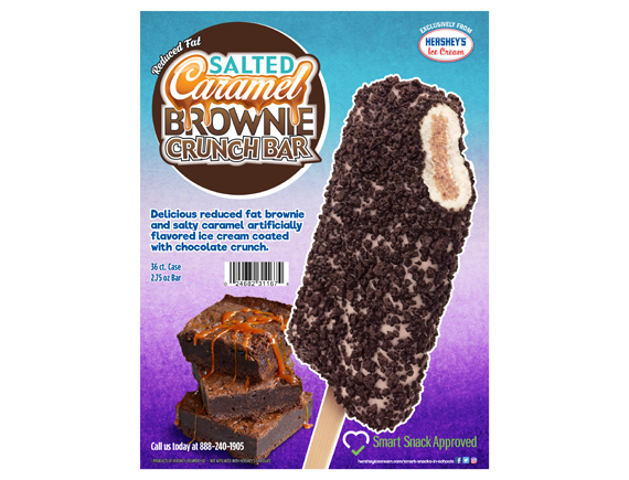 Salted Caramel Brownie Crunch Bar Sell Sheet