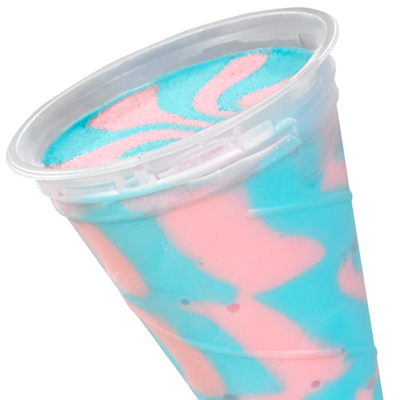 Cotton Candy Twister Cup.