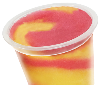 Strawberry Mango Juice Rush® Cup.