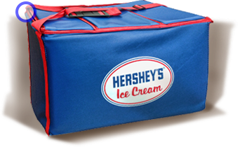 Ice cream freezer bag.