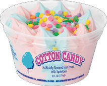 6oz cotton candy cup