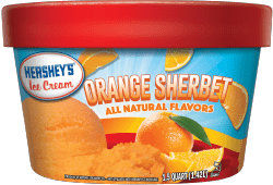 Orange Sherbet Quart